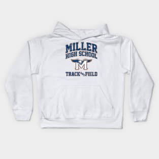 Miller High School Track & Field - Crush (Variant) Kids Hoodie